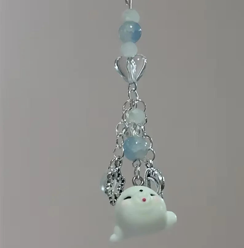 love and deepspace zayne-inspired phone charm