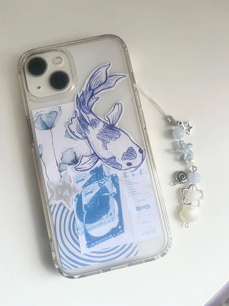 Wave To Earth Inspired Phone Charms | Beaded Handmade Charm y2k handmade