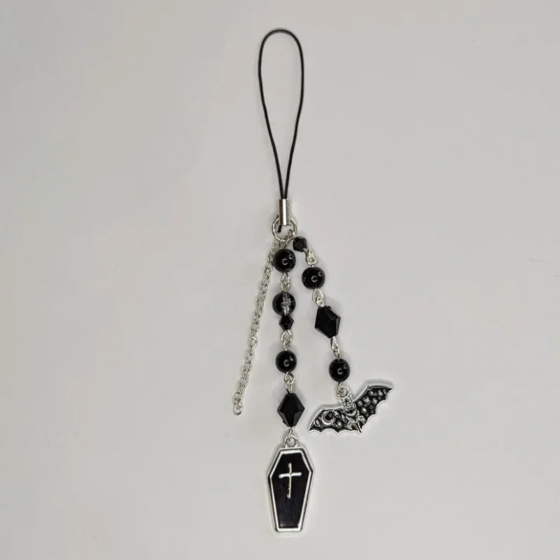 Gothic phone charms - {Bearies} (halloween, spooky, pastel goth, grunge, y2k)