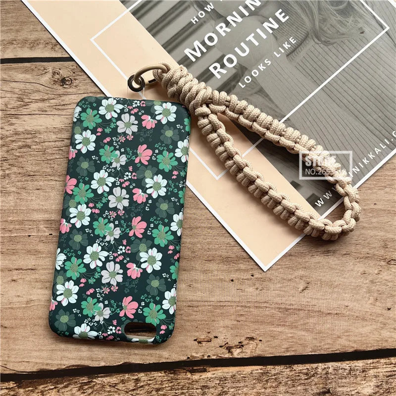Phone Charm Strap Braided Wrist Strap Outdoor Bracelet Telephone Chain Solid Keychain for Cell Phone Accessories Camera Lanyard