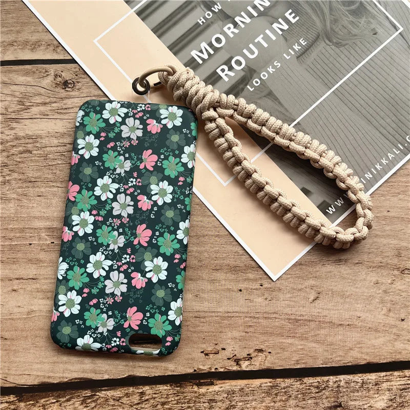 Phone Charm Strap Braided Wrist Strap Outdoor Bracelet Telephone Chain Solid Keychain for Cell Phone Accessories Camera Lanyard