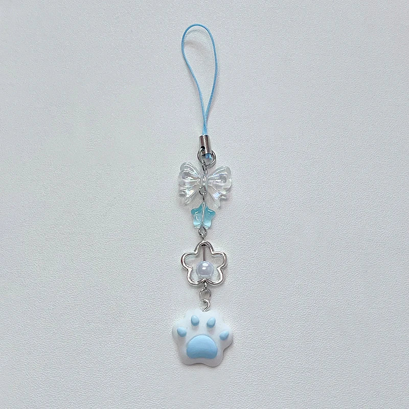 Cat paw phone charm/ kawaii phone charm