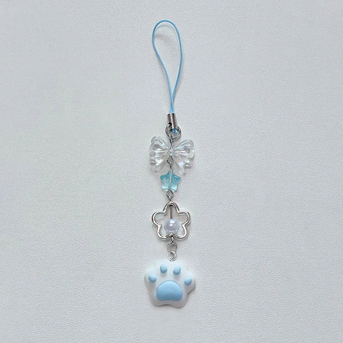 Cat paw phone charm/ kawaii phone charm