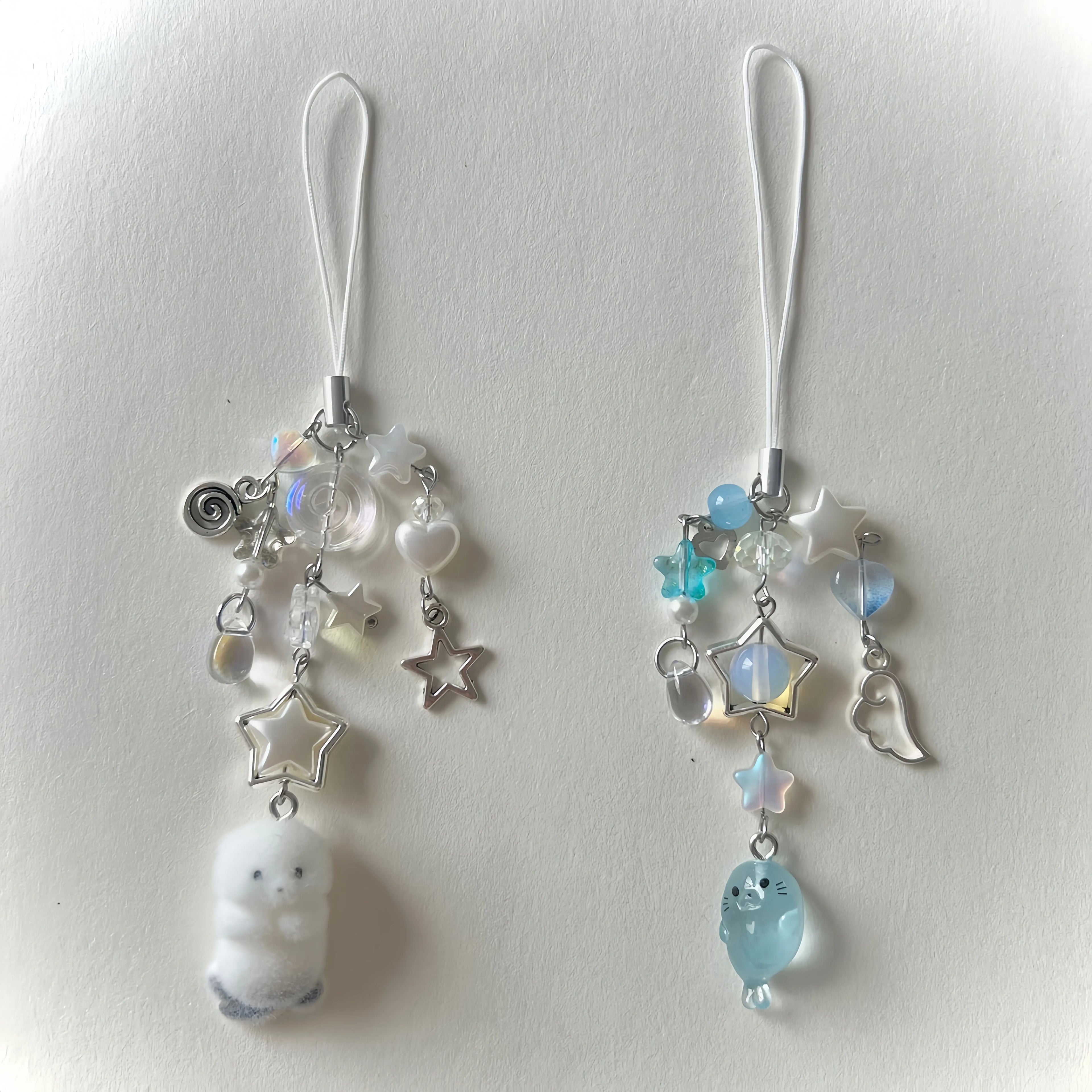 ˚ ‧₊˚ seal phone charms . ݁ ˖